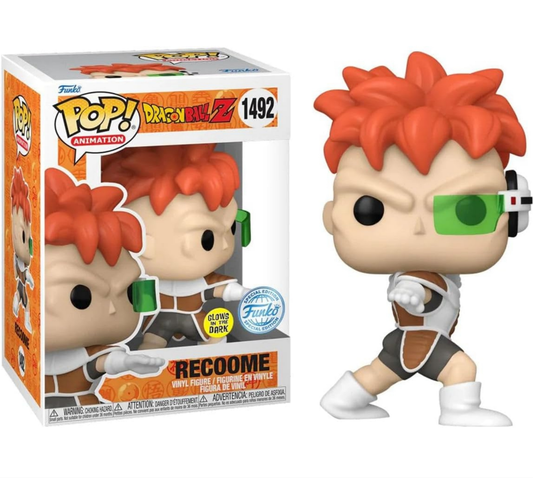 Funko Pop! Dragon Ball Z Recoome Glow-in-The-Dark Vinyl Figure